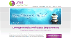 Desktop Screenshot of ennisexperience.com